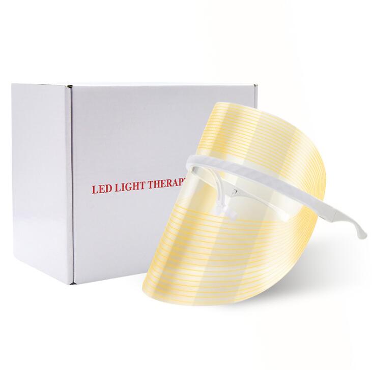 LED Photonic 3 Colors Light Skin Care Facial Mask